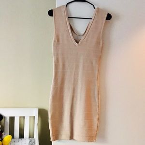 Bandage fitted dress